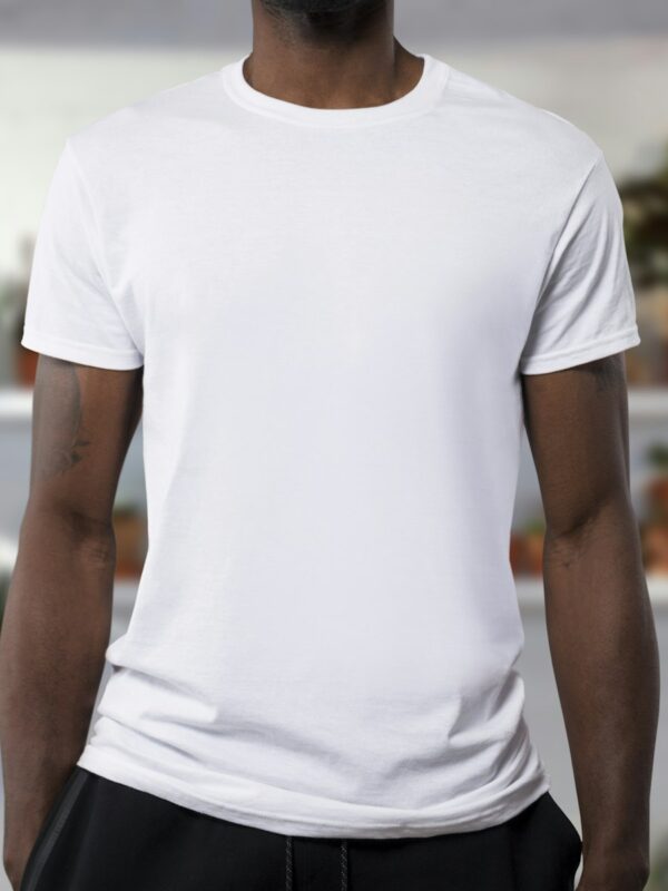 Essential Crew Neck Tee in White